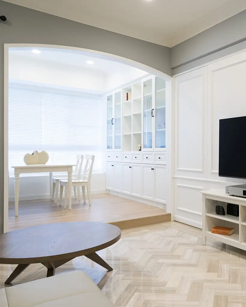 融合歐式對稱優雅與現代簡約潔淨圖片展示